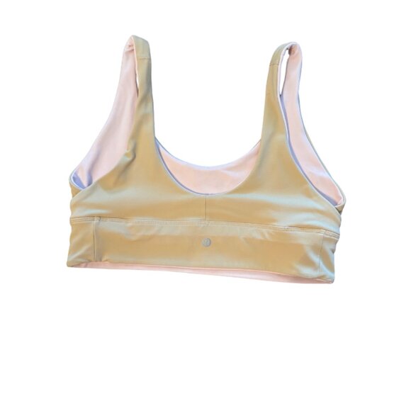 Lululemon Align Reversible Bra *Light Support, A/B Cup Pink Mist / Pecan Tan - Picture 5 of 9
